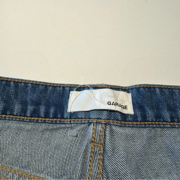 ๐๏ธ4 for 20$ / Mid-Low Waist Destructed Jean Short / Blue / 7 - Picture 6 of 7